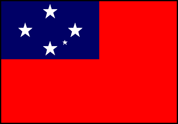 Buy Samoa Flag in New Zealand. 