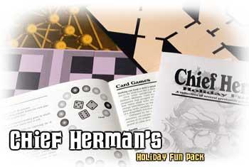 Buy Cheapass Games: Chief Herman's Holiday Fun Pack in New Zealand. 