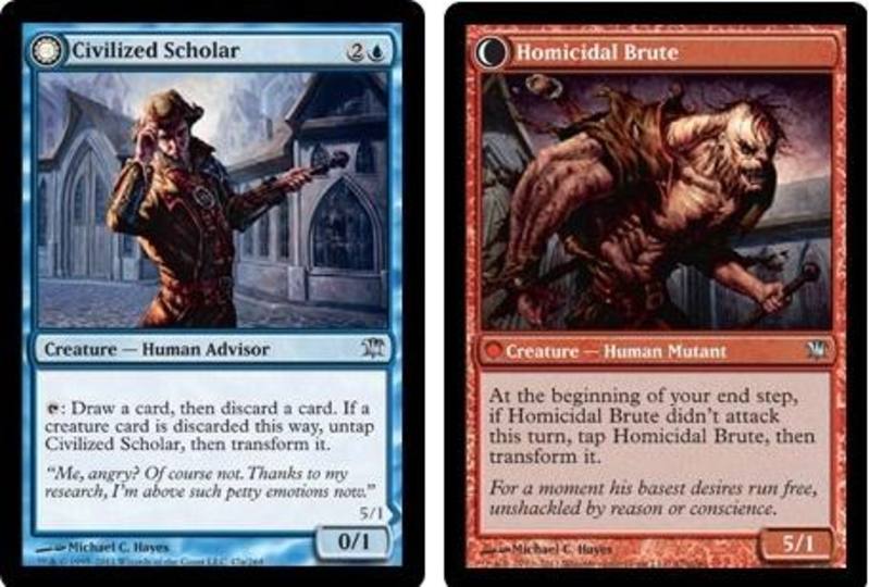 Civilized Scholar / Homicidal Brute