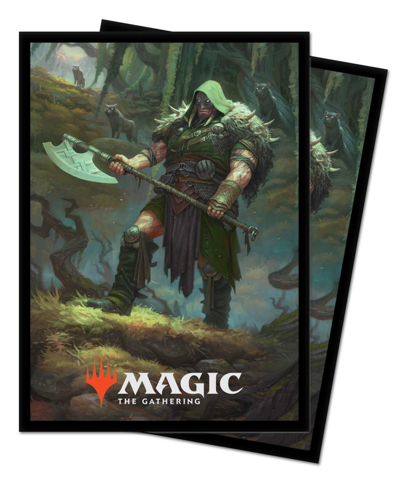 Ultra Pro Magic Throne of Eldraine (100CT) Sleeves - Garruk, Cursed Huntsman