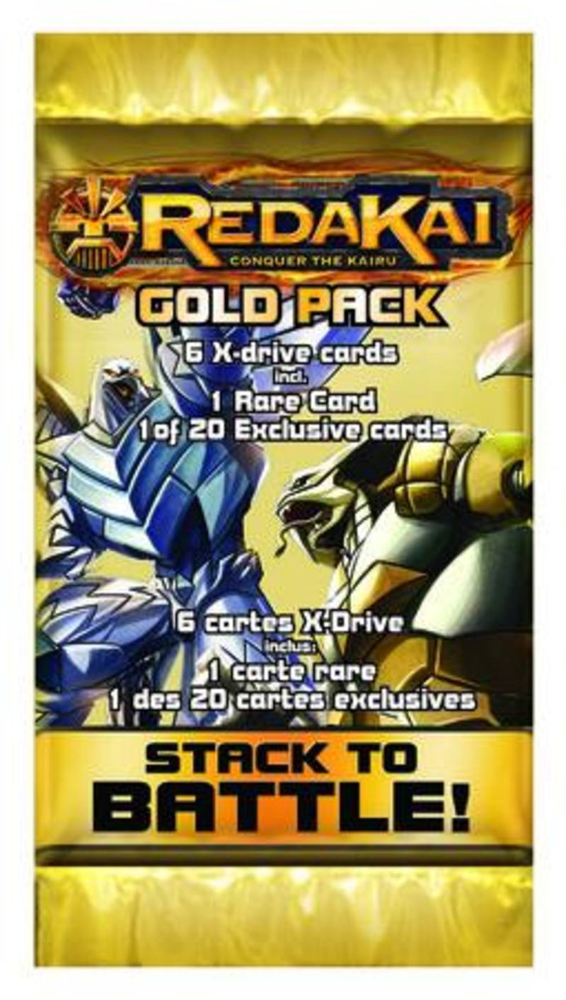 Redakai Gold Pack Booster