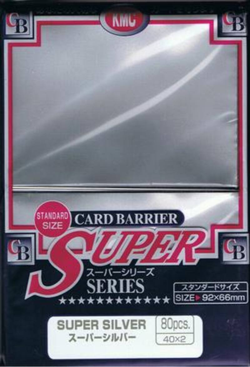 KMC Super Silver (80CT) Large Magic Size Sleeves