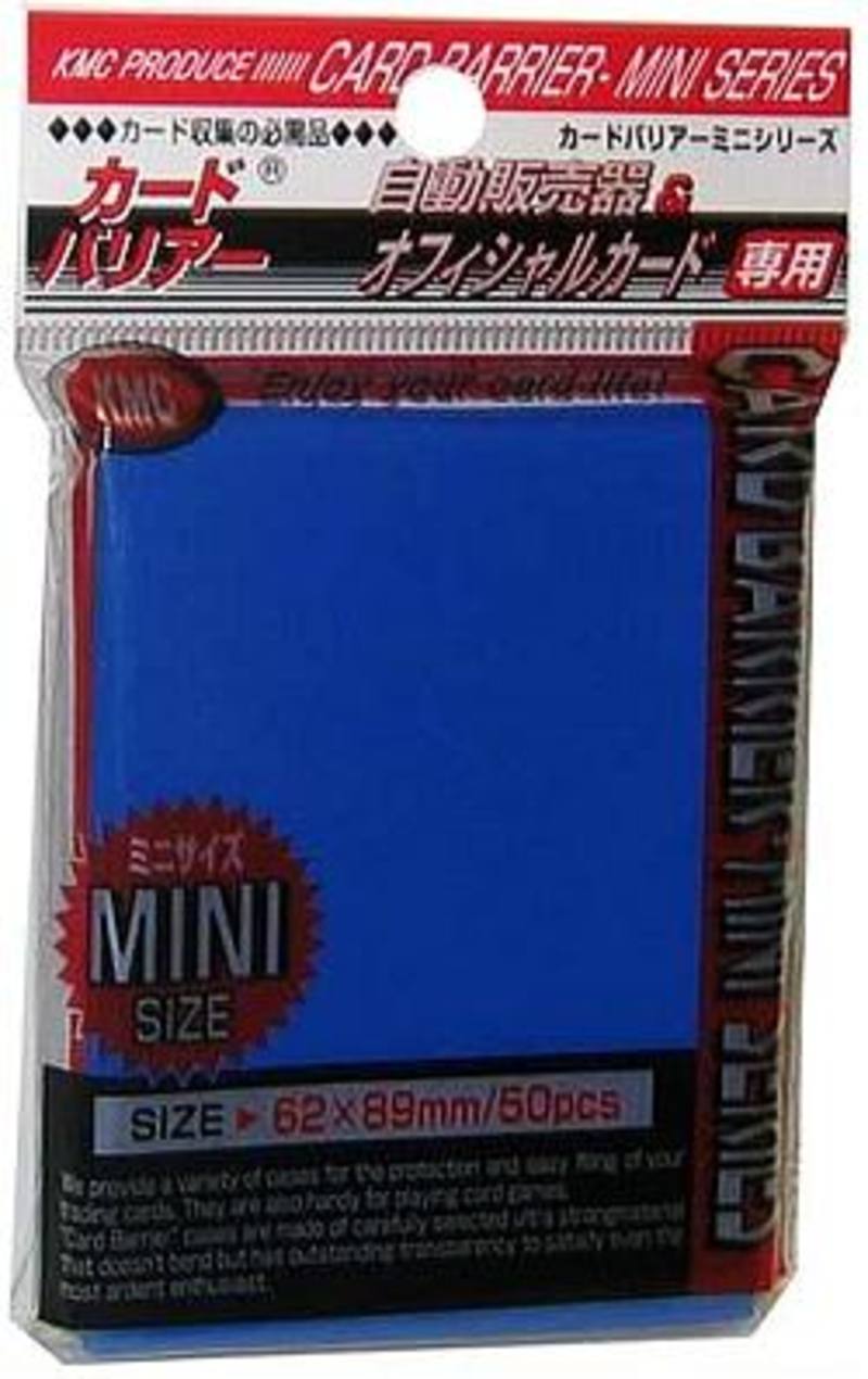 KMC Yu-Gi-Oh Size Deck Protectors (50CT) - Blue