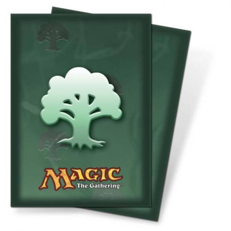 Ultra Pro Magic Deck Protectors - Mana Green (80CT) Sleeves