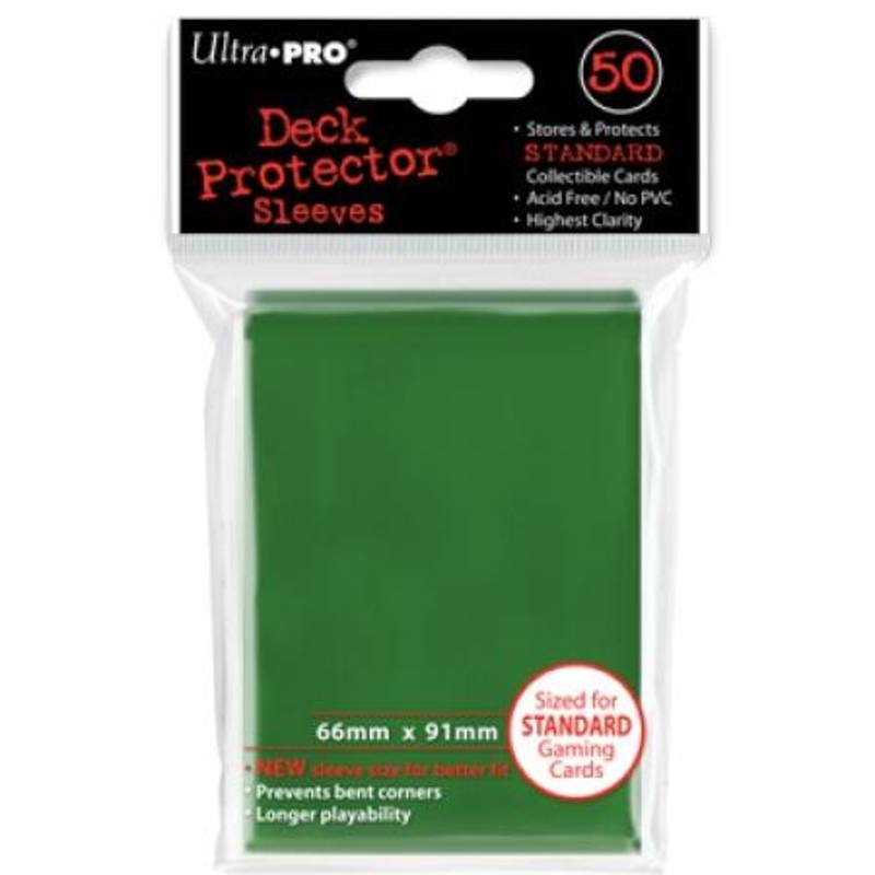 Ultra Pro Matrix Green Deck Protectors 50 Large Magic Size Sleeves