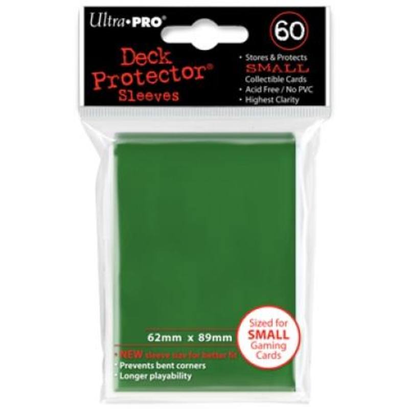 Ultra Pro Green Deck Protectors (60CT) YuGiOh Size Sleeves