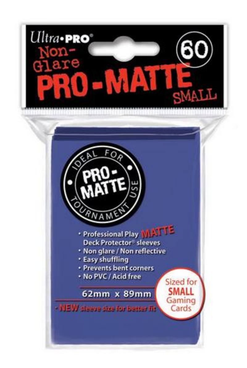 Ultra Pro Pro-Matte Blue (60CT) YuGiOh Size Sleeves