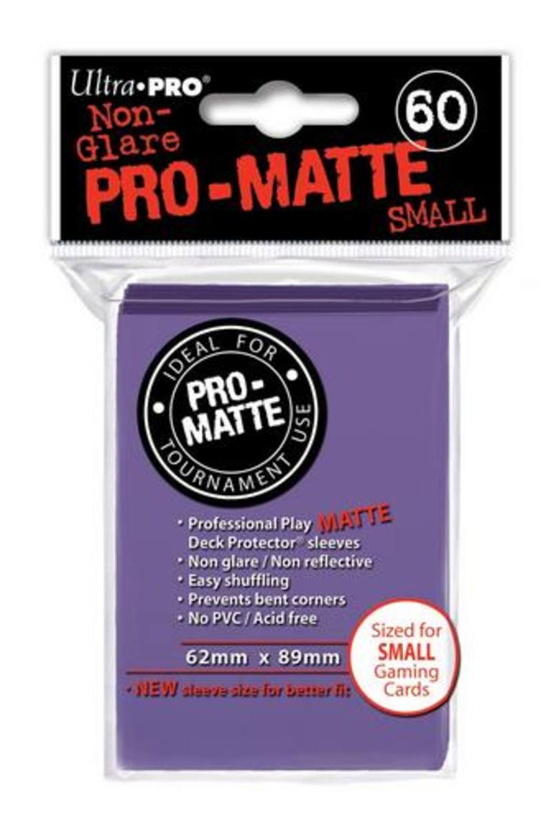 Ultra Pro Pro-Matte Purple (60CT) YuGiOh Size Sleeves