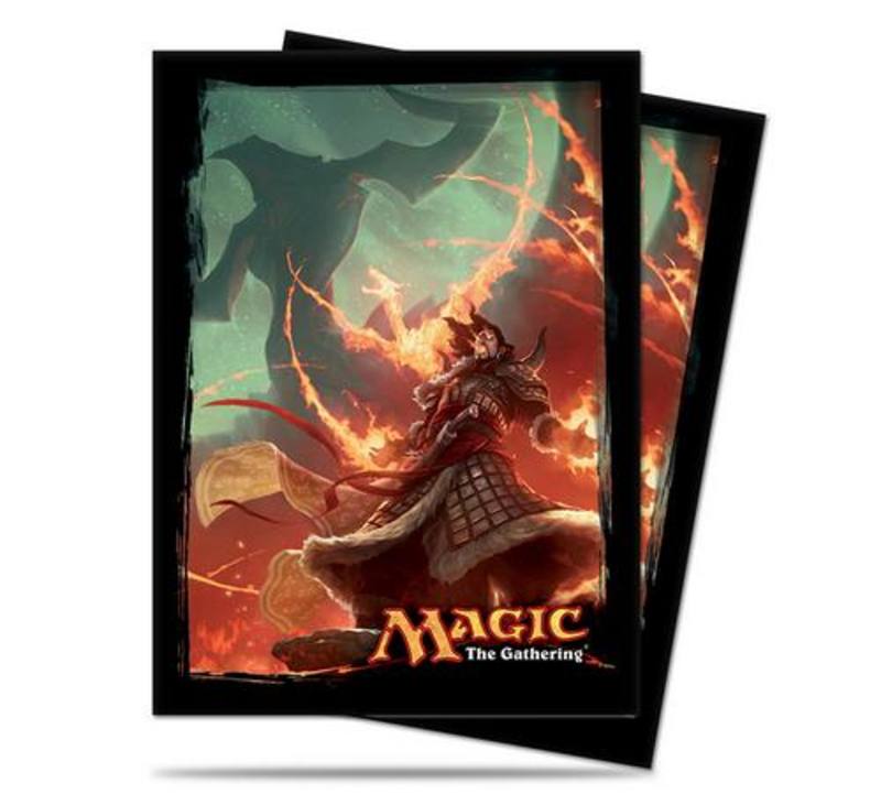 Ultra Pro Magic Deck Protectors - Fate Reforged Sarkhan Vol Art Pic