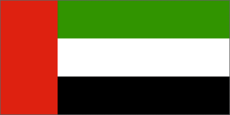 United Arab Emirates Flag