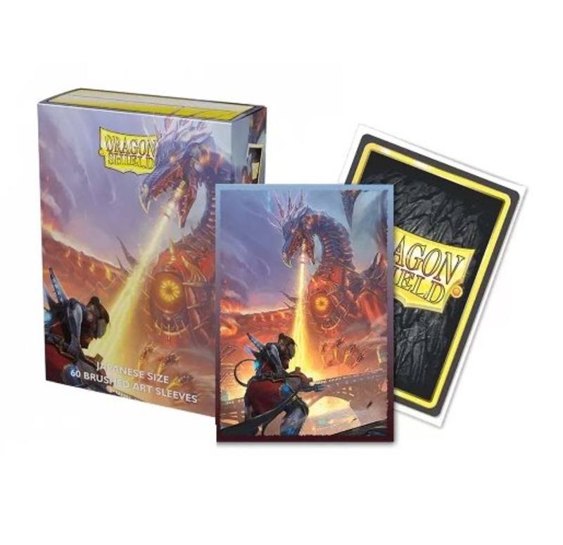 Dragon Shield (60CT) Bolt Reaper Brushed Art Sleeves