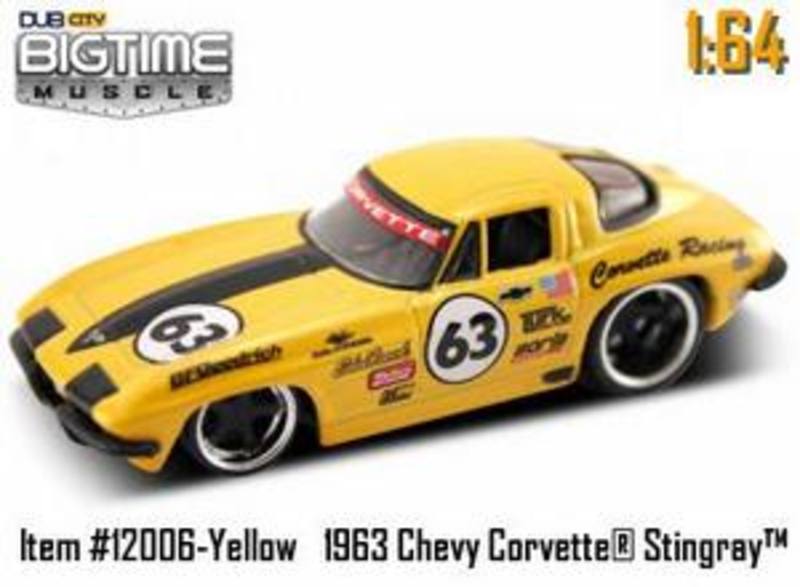 1963 Chevy Corvette Sting Ray - Yellow
