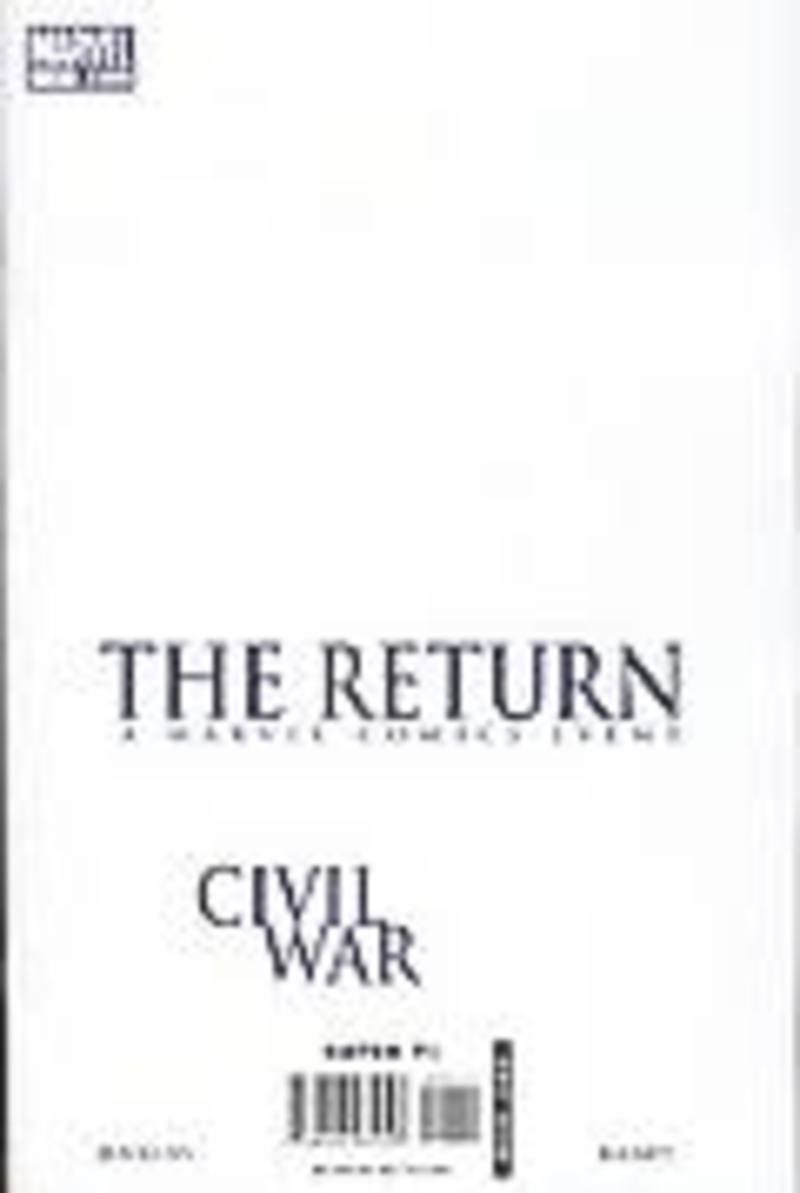 Civil War: The Return One-Shot 