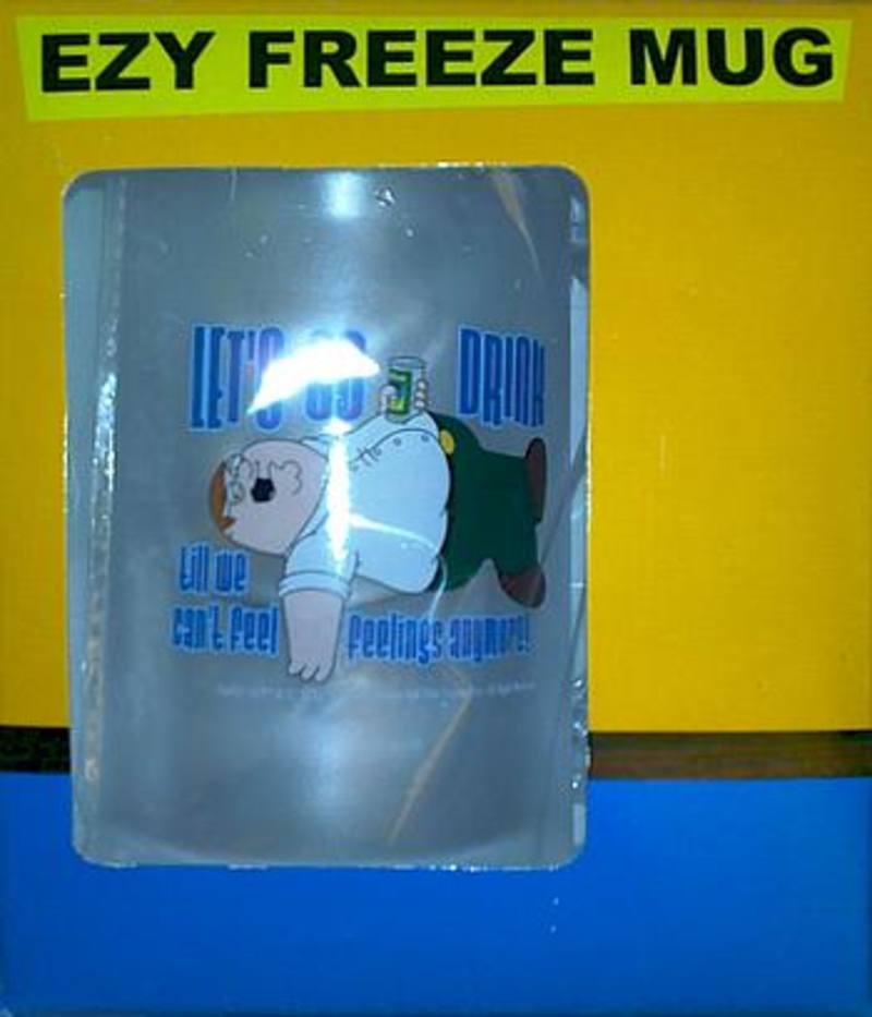 Family Guy Ezy Freeze Mug - Let's Go Drink