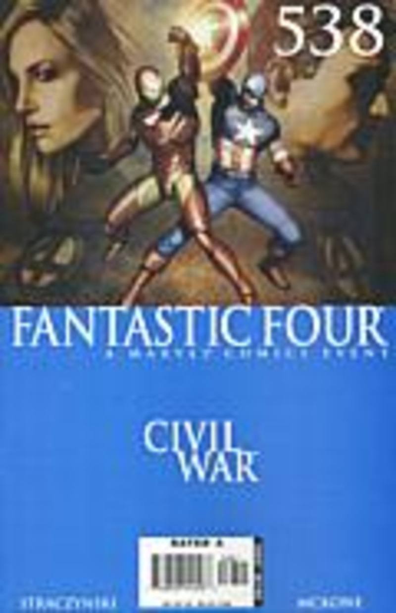Fantastic Four #538 Civil War Tie-In 
