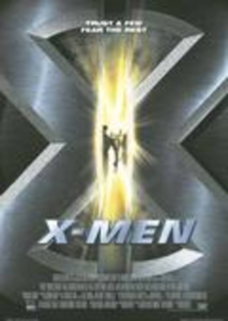 X-Men Movie Poster (Slightly Damaged)