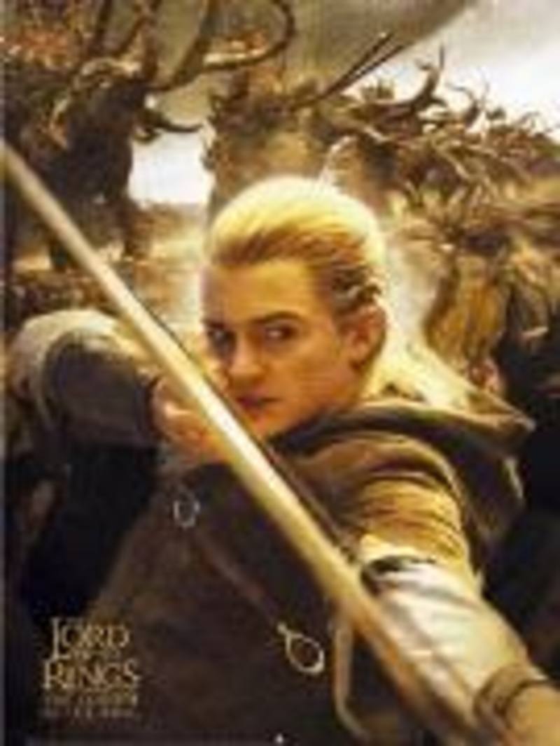 Lord Of The Rings Legolas Army Poster