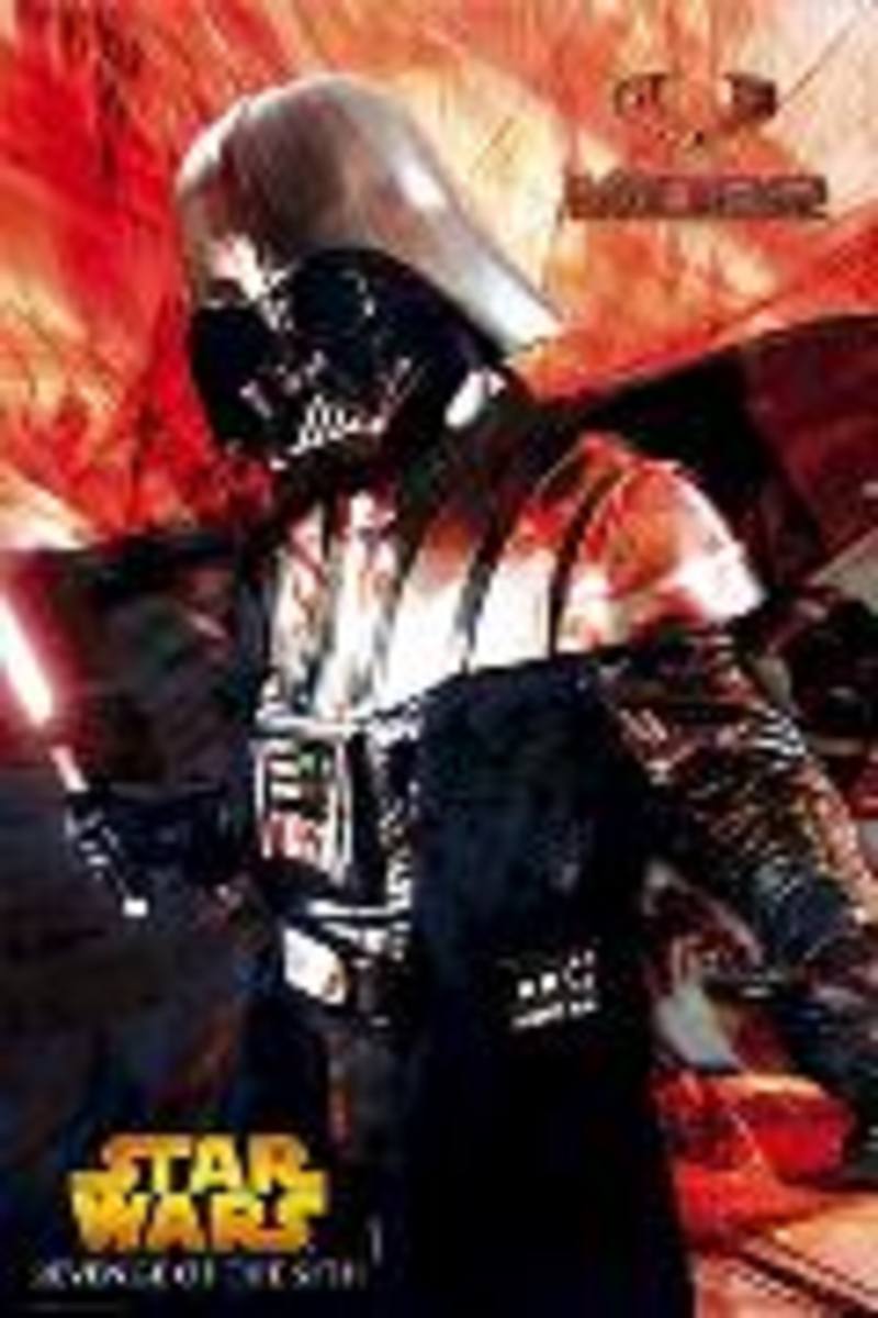 Star Wars Episode lll Vader Poster