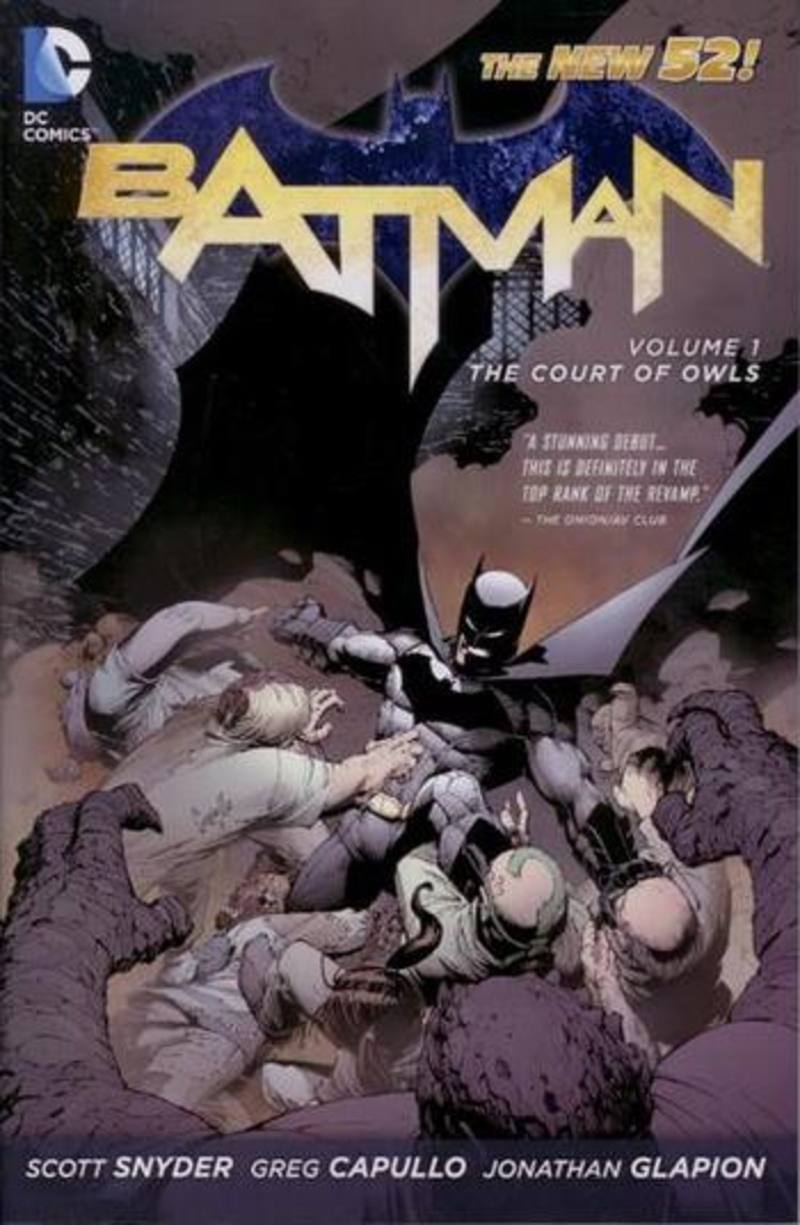 BATMAN VOL 01 THE COURT OF OWLS HC 