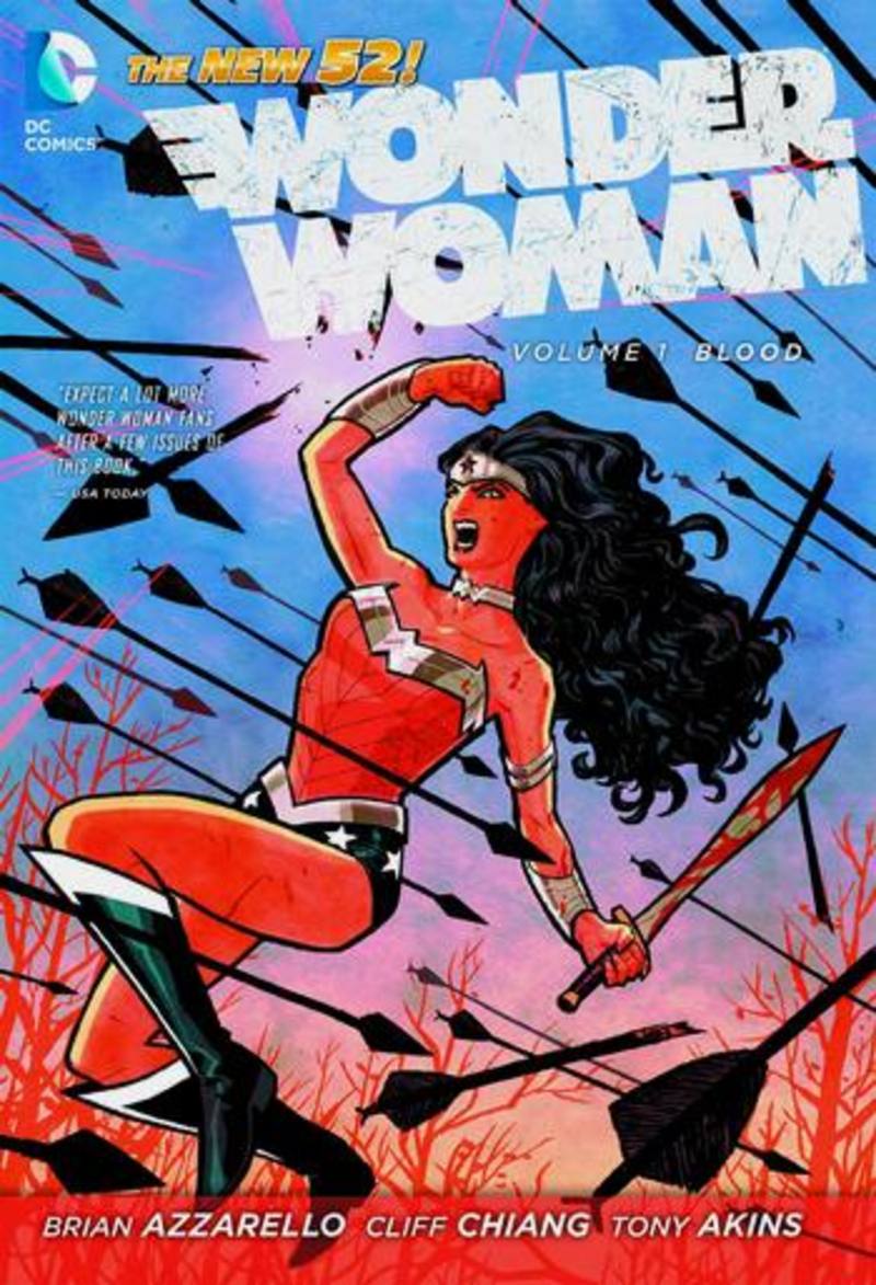 WONDER WOMAN VOL 01 BLOOD HC 
