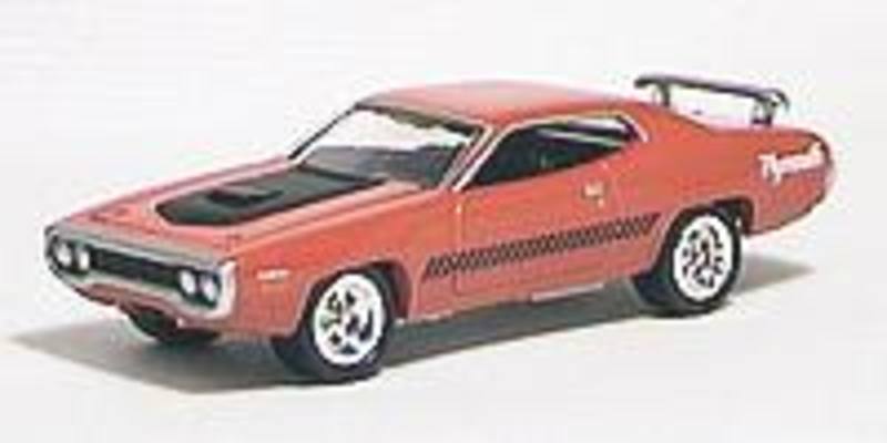Johnny Lightning: Orange 1971 Plymouth Road Runner - Mopar Musle