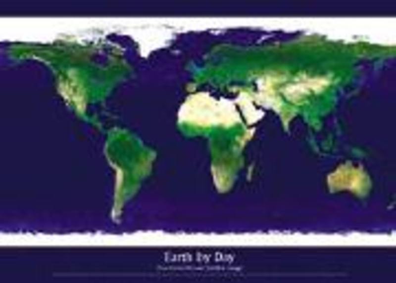 Earth By Day Poster