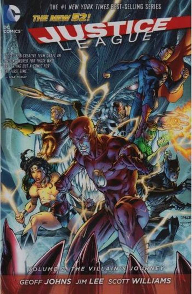 JUSTICE LEAGUE VOL 02 THE VILLAINS JOURNEY HC (N52)