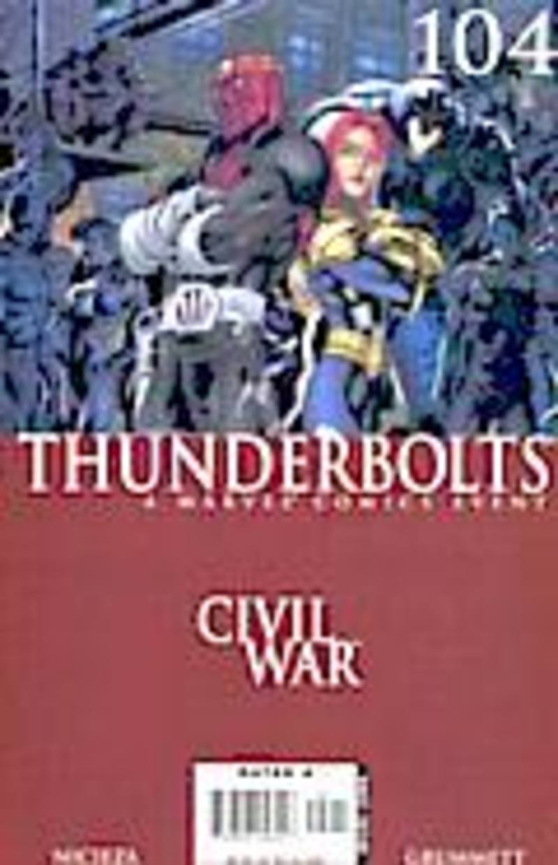 Thunderbolts #104 Civil War Tie-In!