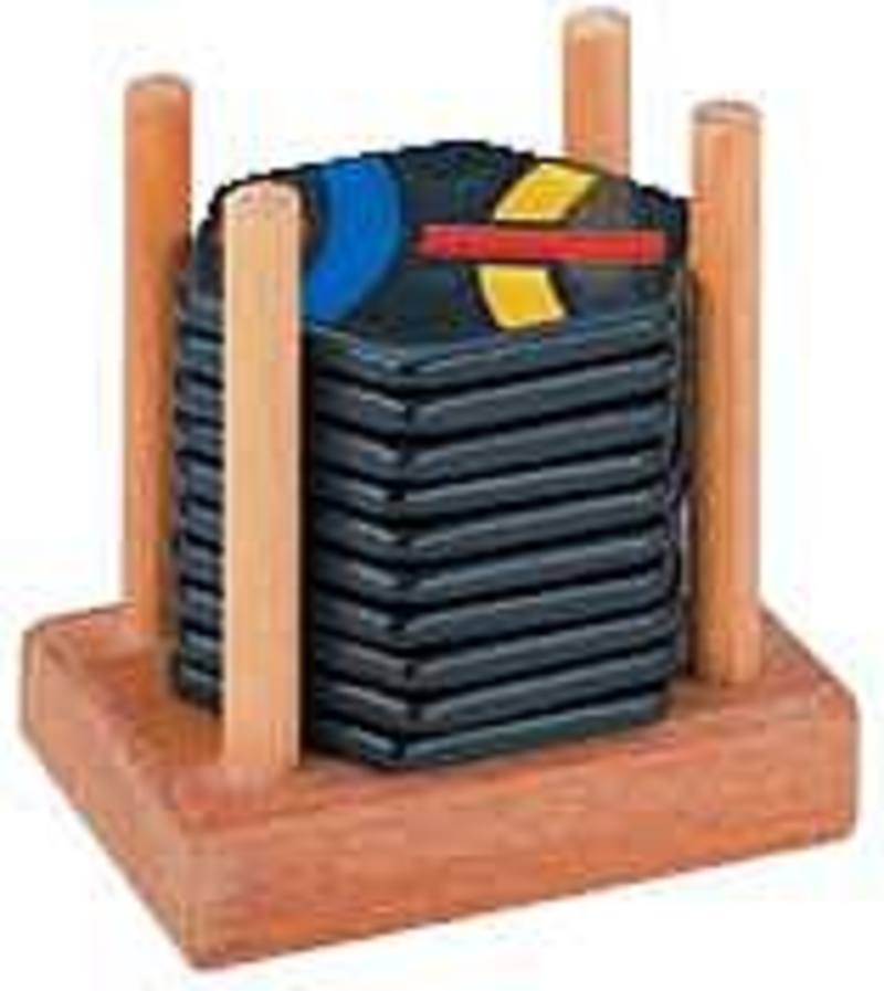 Tantrix Discovery Black Tiles Wooden Stand