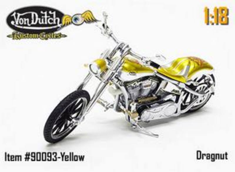 Von Dutch: Dragnut Kustom Cycle 1/18th Scale