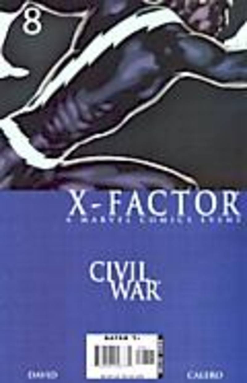 X-Factor #8 - 9 Collector's Pack (Civil War Tie-In) 