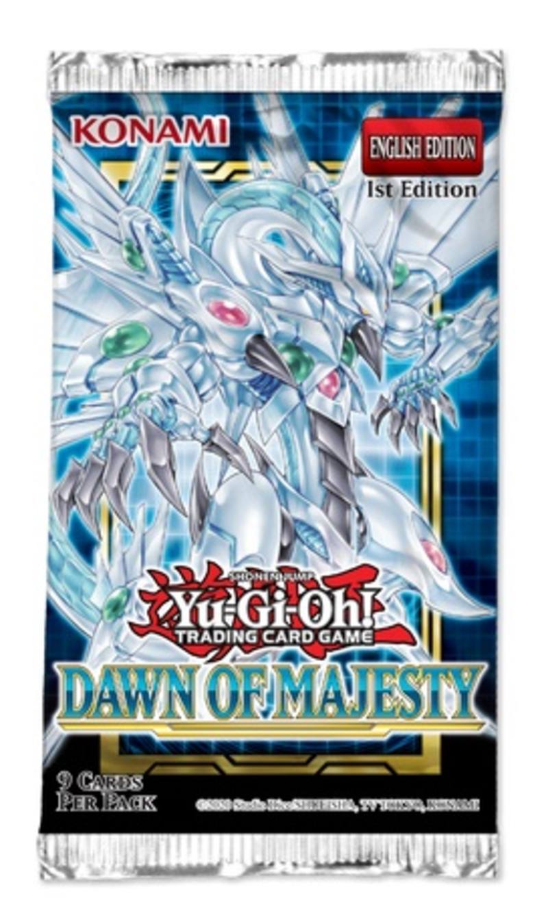 YuGiOh Dawn Of Majesty Booster
