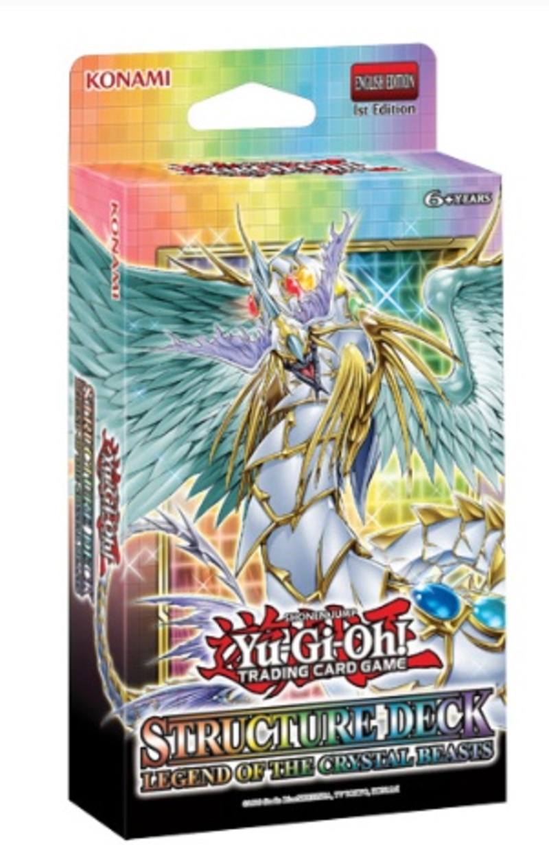 YuGiOh Legend of the Crystal Beasts Structure Deck