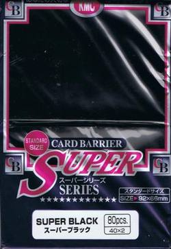Buy KMC Super Black (80CT) Large Magic Size Sleeves in AU New Zealand.