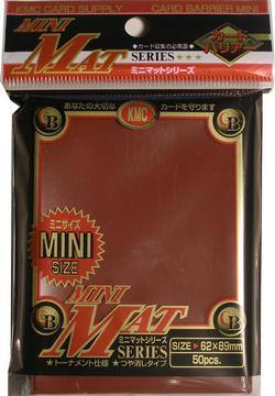 Buy KMC Yu-Gi-Oh Size Deck Protectors (50CT) - Mat Red in AU New Zealand.