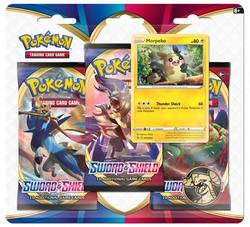 Buy Pokemon Sword and Shield 3 Booster Blister Pack - Morpeko in AU New Zealand.