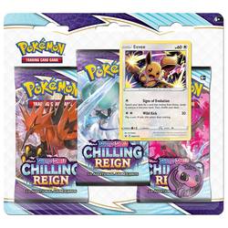 Buy Pokemon Sword and Shield Chilling Reign 3-Pack Blister Eevee in AU New Zealand.