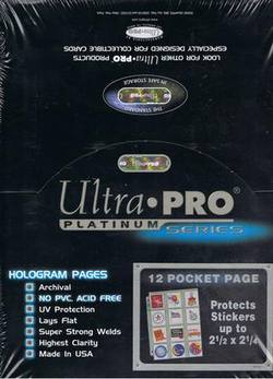 Buy Ultra Pro 12 Pocket Pages 100 Count Box in AU New Zealand.