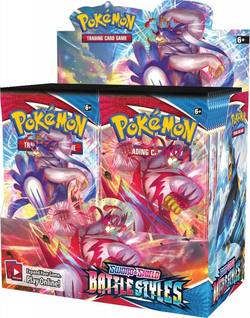 Buy Pokemon Sword and Shield Battle Styles (36CT Booster Box in AU New Zealand.