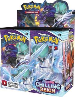 Buy Pokemon Sword and Shield Chilling Reign (36CT) Booster Box in AU New Zealand.