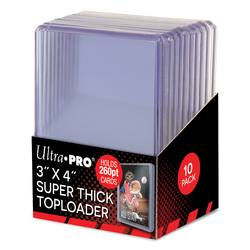 Buy Ultra Pro 260pt Super Thick Top Loaders (10CT) Pack in AU New Zealand.