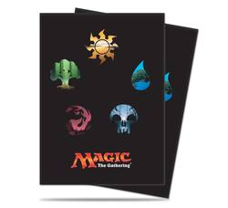 Buy Ultra Pro Magic Mana 5 Symbols (80CT) Sleeves in AU New Zealand.