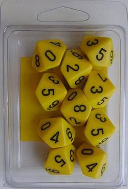 Buy Opaque D10 Yellow with Black (10CT) in AU New Zealand.
