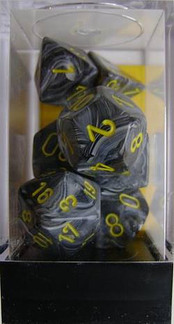 Buy Vortex Black w/yellow Polyhedral 7-Die Set in AU New Zealand.