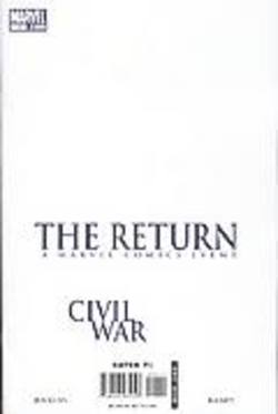 Buy Civil War: The Return One-Shot  in AU New Zealand.